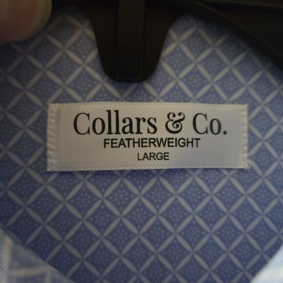 Collars & Co Men's Large Featherweight Dress Collar Polo NWOT (CC23) - Picture 6 of 6